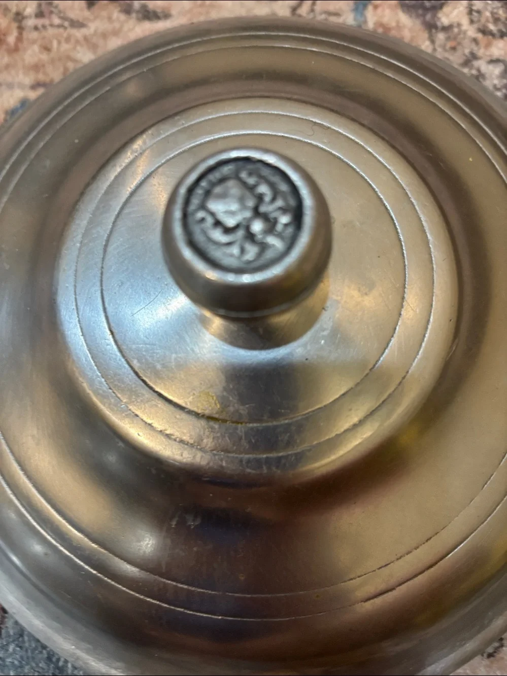 Wilton Columbia Covered Vintage Casserole Made in USA